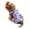 Silly Monkey Front Sleeveless Fleec Pajamas